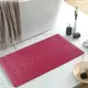 Силиконовый коврик для ванны и душа Bathlux резиновый ПВХ , нескользящий, люкс качество Красный