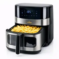 Кухонный аэрогриль Crownberg CB-5554 6.5л 2000Вт многофункциональная фритюрница мультипечь