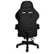 Кресло геймерское Dunmoon 24243 с подставкой для ног Black