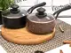 Ковш кухонный 16 см МРАМОРНОЕ ПОКРЫТИЕ 1,7Л