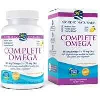 Жирные кислоты Nordic Naturals Complete Omega, 60 капсул - лимон
