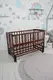 Кровать детская Baby Comfort ЛД2 с маятником орех