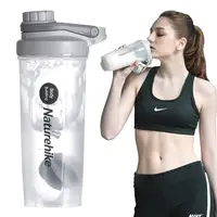 Пляшка-шейкер Naturehike з кулькою Fitness 0.7л NH19SJ003 Pink