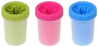 Стакан для мытья лап, лапомойка для собак Soft pet foot cleaner SMALL (микс цветов)