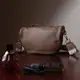 Летняя женская сумка через плечо в классическом цвете из натуральной кожи Vintage 22657 Бежевая