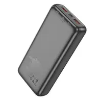 УМБ HOCO Fast fully compatible power bank with digital display 20000mAh J121A |2USB/Type-C, 5A/22.5W, QC/PD|
