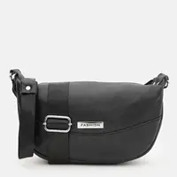 Женская кожаная сумка Borsa Leather K12242bl-black