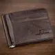 Стильный мужской зажим ST Leather 18941 Коричневый