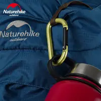 Карабін багатофункціональний Naturehike D-type 80 мм NH15A001-H Blue