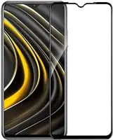 Защитное стекло TOTO 5D Full Cover Tempered Glass Xiaomi Poco M3 Black