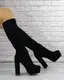 Женские сапоги на каблуке Fashion Anita 1272 36 размер 23,5 см Черный