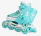 Комплект роликов с защитой 703-11 Best Roller колеса PU светящиеся. Multicolor (размер 35-38) (186094)