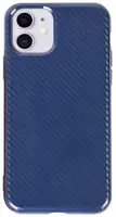 Чехол-накладка TOTO TPU Carbon Fiber 2,0mm Case Apple iPhone 11 Navy Blue
