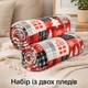 Плед флисовый Love You Скандинавские мотивы 9116set2 150х200 см 2 шт