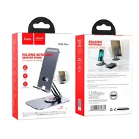 Тримач HOCO Ivey dual axis rotating metal tablet desktop holder PH50 Plus |4.5-12"|
