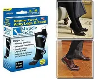 Компрессионный трикотаж - носки miracle socks, размер S/M