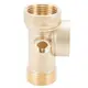 Соединитель пятивыводной 80мм 1”М×1”F×1”F×1/4”M×1/4”F ∠180° AQUATICA (779599)
