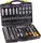 Набор насадок торцевых MASTERTOOL PROFI CrV 1/4"-1/2", 111 шт (78-5111)