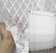 Тюль жаккардовая Цвет белый Код 1122т