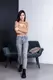 Ботинки женские Fashion Gunpowder 3455 41 размер 26 см Черный