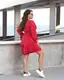 Женский комбинезон Гоф+SIZE красный 1205215x