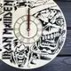 Концептуальные настенные часы в интерьер «Iron Maiden»