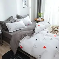 Постельное белье семейное Dushka Home Поликотон 21120 160х215х2 см