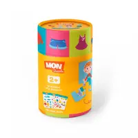 Дитячий пазл і гра Mon Puzzle "Одяг і пори року" 200103, 4 двосторонніх пазлів з 6 елементів