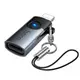 Переходник HOCO Victory iP male to Type-C female adapter UA46A  |OTG, LED|