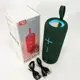 Портативная Bluetooth колонка TG619C FM-радио USB/TF с ремешком колонка с аккумулятором Цвет: зеленый