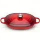 Kаструля с крышкой Le Creuset Oblong Casserole 21112310602430 31 см 3.3 л вишневая