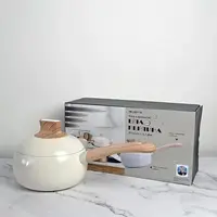 Ківш із кришкою Pepper Біла перлина PR-2301-16 16 см 1.9 л білий