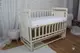 Кровать детская Baby Comfort TEDDY слоновая кость с маятником