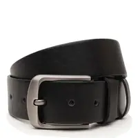Мужской кожаный ремень Borsa Leather V1115DPL06-black