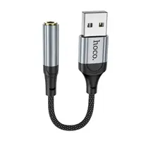 Переходник HOCO Fresh external sound card USB to 3.5 LS36 |0.12m, DAC|