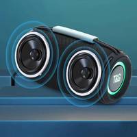 Колонка портативна Bluetooth T&G TG657 black чорна