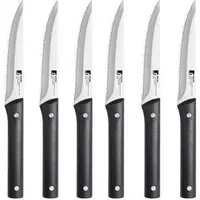 Набор ножей для стейка 6 пр Gourmet Bergner BG-8901-MM