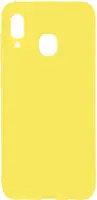 Чехол-накладка TOTO 1mm Matt TPU Case Samsung Galaxy A20/A30 Yellow