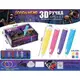 Ручка Pen 3D для рисования 6-2 3Д с трафаретами Синяя