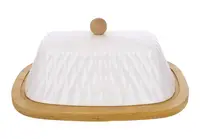 Масленка BonaDi Romb 289-434 8.8х14.5х20.5 см белая