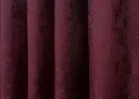 Шторна тканина жакард, колекція "Мармур Al1". Колір бордовий. Код 1302ш