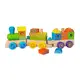 Деревянный поезд-пирамидка Viga Toys Кубики 50572