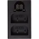 Зарядное устройство для PowerPlant Olympus DL-BLX1 для двух аккумуляторов