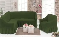 Golden. Yesil чохол на угловий диван. Туреччина