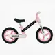 Велобег Corso Shine, нейлоновая рама со светом, надувные колеса 12". Pink (153736)