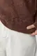 В'язаний теплий джемпер з візерунками косичок - коричневий цвет, ONE SIZE