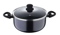 Каструля з мармуровим антипригарним покриттям на 2,2 л Bergner BG-7762-BK