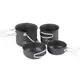 Набор посуды Naturehike NH18T018-G 2 кастрюли, 2 крышки