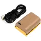 Аккумулятор PowerPlant Canon TLP-E6NH 2250mAh с кабелем Type-C