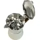 Гейзерная кофеварка Magio MG-1009 450 мл 9 чашек молочная